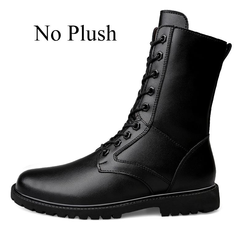 Herenwinterlaarzen van leer, comfortabel voor dagelijks gebruik, gemaakt van duurzaam materiaal van goede kwaliteit, stijlvol design en geschikt voor diverse gelegenheden.