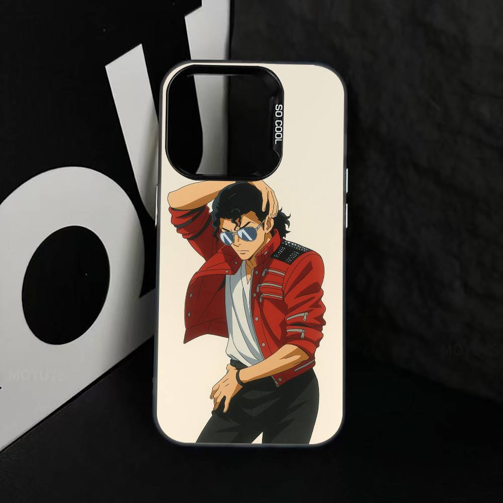 

Чохол для телефону Співак M-Michael J-jackson Для iPhone 17,16,15,14,13,12,11 Plus,Pro Max,XS,Кольоровий Сріблястий Чохол для телефону Funda Cover iPhone17promax