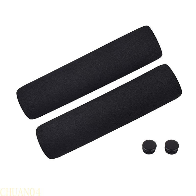 A1A2 1 Pair of Bike Handlebar Grips, Lightweight Sponge Foam Non-Slip Bicycles Handle Cover Sleeves for Mountain Bike Cycling