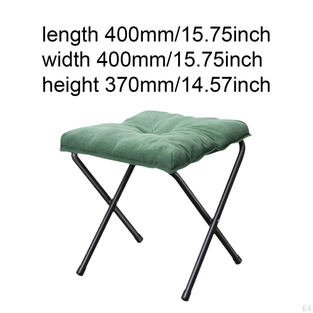 Fußhocker Campingstuhl Mehrzweckgeschenke Verschleißfest Weich Tragbar Angelsitz für Draußen