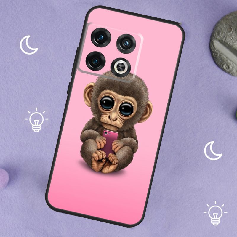 Monkey Gorilla Ape Baby For OnePlus Nord 5 CE 2 3 4 Lite N20 N30 Case For OnePlus 15 13 12 11 10 13T 10T 10R 12R 13R