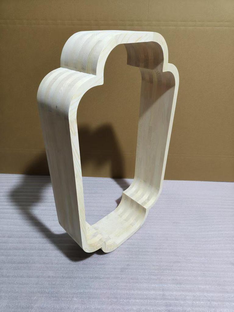 Song Dynasty Begonia Lattice Window: Solid Wood Frame for Tea Room or Living Room Decor