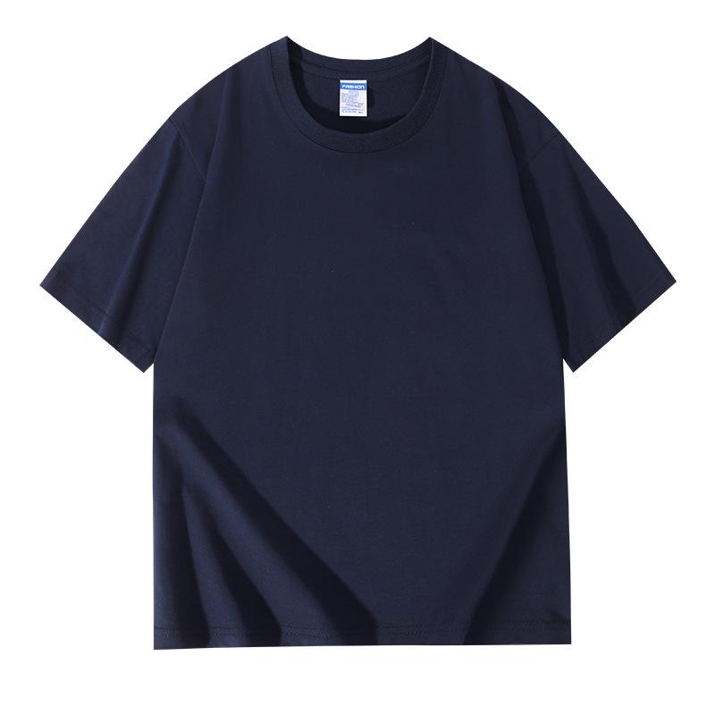 Summer Youthful Oversized Morandi T-Shirt - Cotton, Short Sleeve, Black/White/Dark Gray