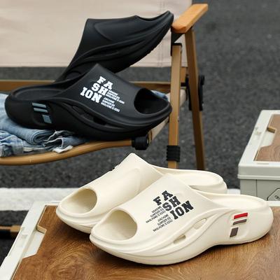 New High-End MenNon-Slip Odor-Resistant Thick Sole EVA Beach Slides Slippers Sandals