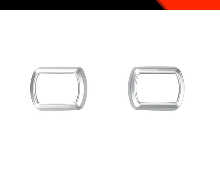 Dekorativer Mittelkonsolen-Knopfrahmen für 26 Toyota RAV4 Modelle