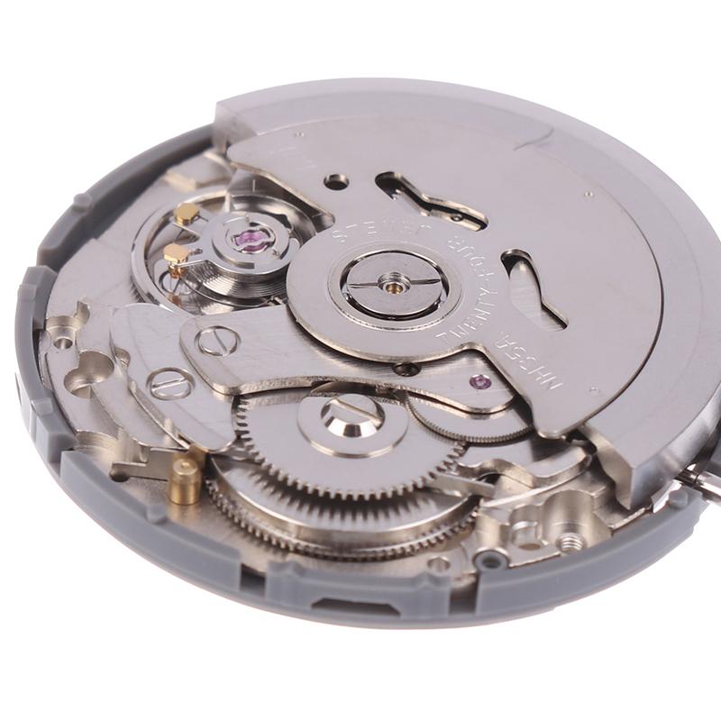 Japan Nh35 Automatic Mechanical Movement Numbers Date Wheel High Accuracy 24 Jewels Mod Watch Replacement Nh35A Date At 3:00