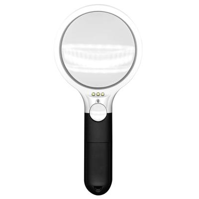 Kyoei Plastic Lupa z LED 4x 25x Światło, Powiększenie, Powiększenie, LCLR-2500