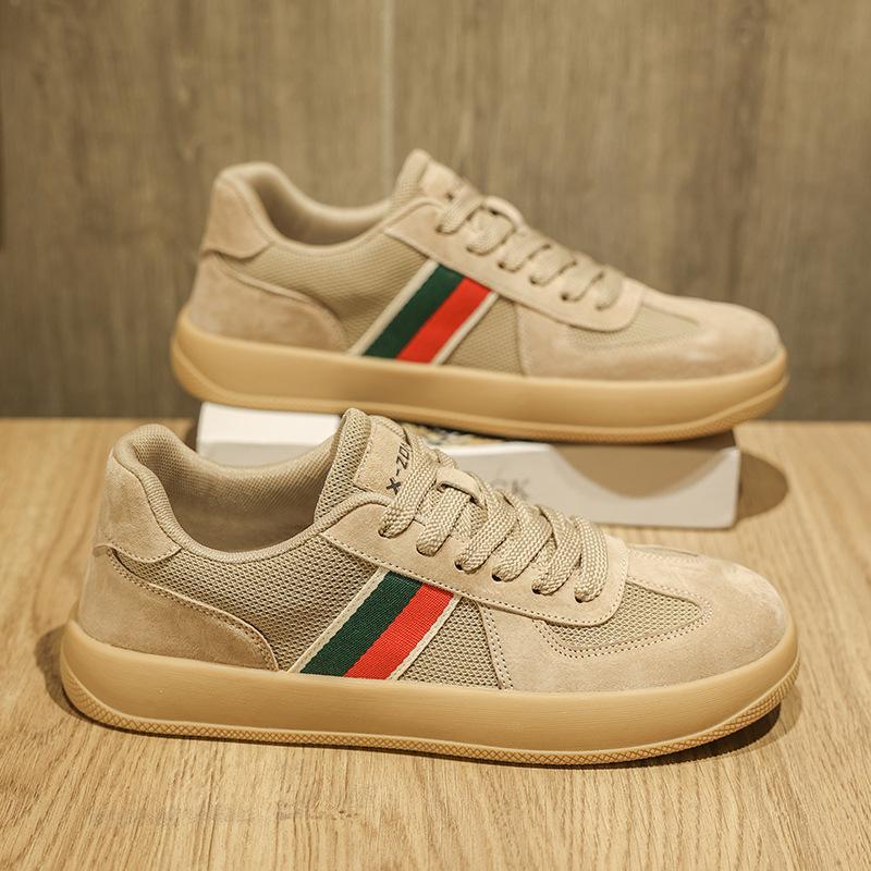 

Summer men s casual shoes fashion new board shoes mesh breathable white shoes advanced sense of moral training shoes Forrest Gump men s shoes 44