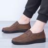 Herren Freizeitschuhe Atmungsaktive Slipper Mode Outdoor Weiche Sneaker Slip-on Low Top Laufschuhe Rutschfest Leicht Herren Flats