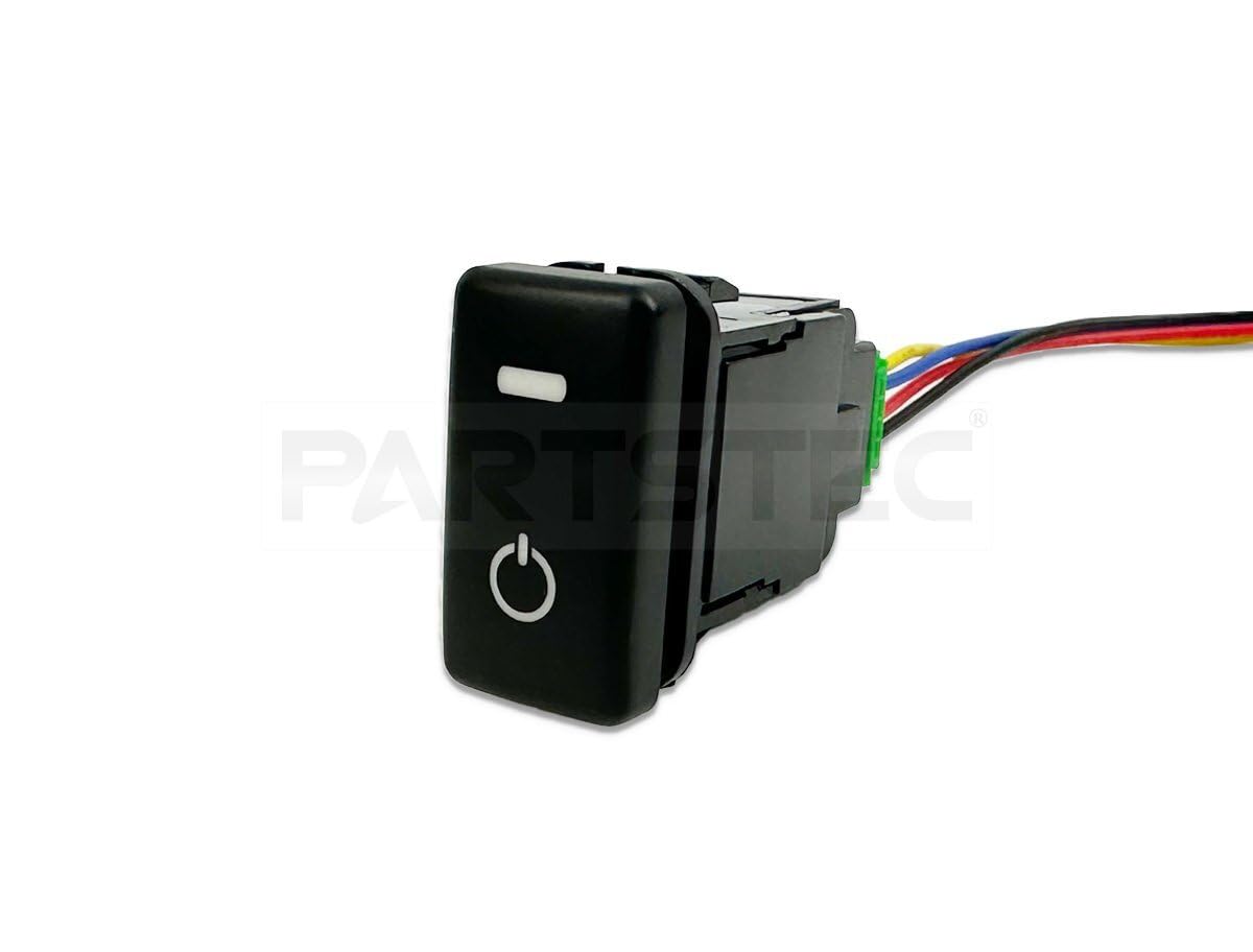 

MOTOR POWER Toyota Type B Power Switch Hole Recessed LED Orange Amber Build-in / 156-57