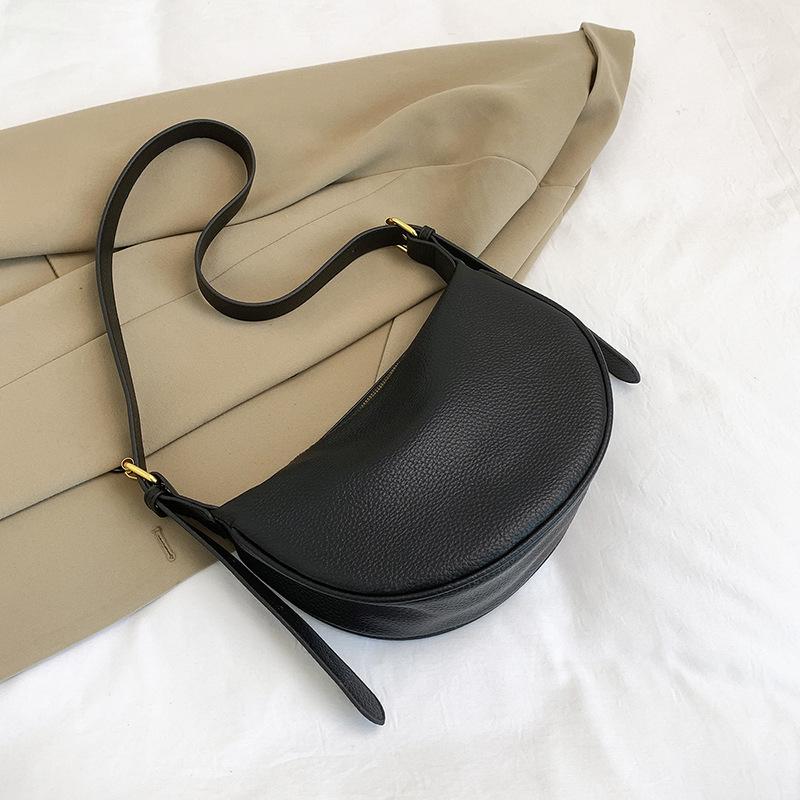 Spring and Summer New Large-capacity Bag Women's Fashion Simple Shoulder Bag Crossbody Bag Underarm Dumpling Bag Tide