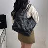Padded Tote Bag For Women Solid Puffer Purse Versatile Quilted Underarm Shoulder Bag Large Capacity For Work Shopper Travel 2025
