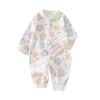 Baby Long Sleeve Romper Pure Cotton Newborn Infant Pajamas Spring Autumn Base Layer Crawling Clothes