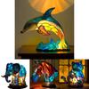 Modern Minimalist Resin Table Lamp With Led Light For Home Decor And Desk Accent