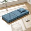 Sleeper Chair Recliner Guest Bed, Removable Cover, 70 cm x 70 cm x 61 cm, Dark Blue