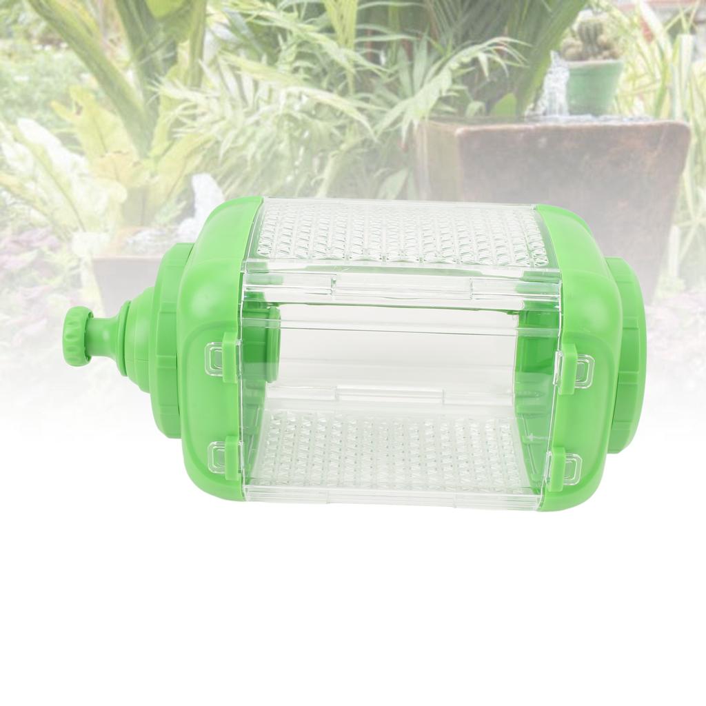 Reptilian Cage Transparent Observation Feeding Box Splice Type Portable for Small Tiny Animals