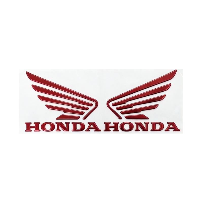 drvkn5 Motorcycle Sticker Wing Tank 3D Logo For HONDA Hornet NT1100 CBR CB Shadow PCX VFR XADV ADV Forza All HONDA Moto Accessories