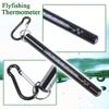 1 Pc Fishing Thermometer Stream Water Temperature Measurement Fly Fishing Water Thermometer Fishing Accessories Tools