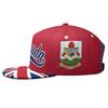 Bermuda Kostenlos Individuell angefertigt Name Nummer Logo Flacher Schirm Kappe Land Nationalflagge Insel College Druck Foto Hip-Hop Hut