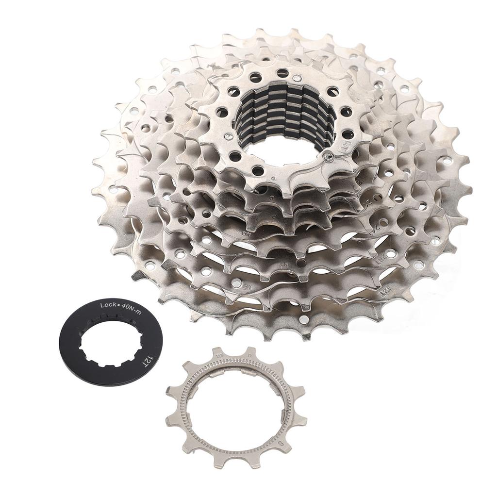 Bike Freewheel Aluminum Alloy 8 Speed 12 To 32T Noiseless Lightweight Cycling Cassette for Electric Bike