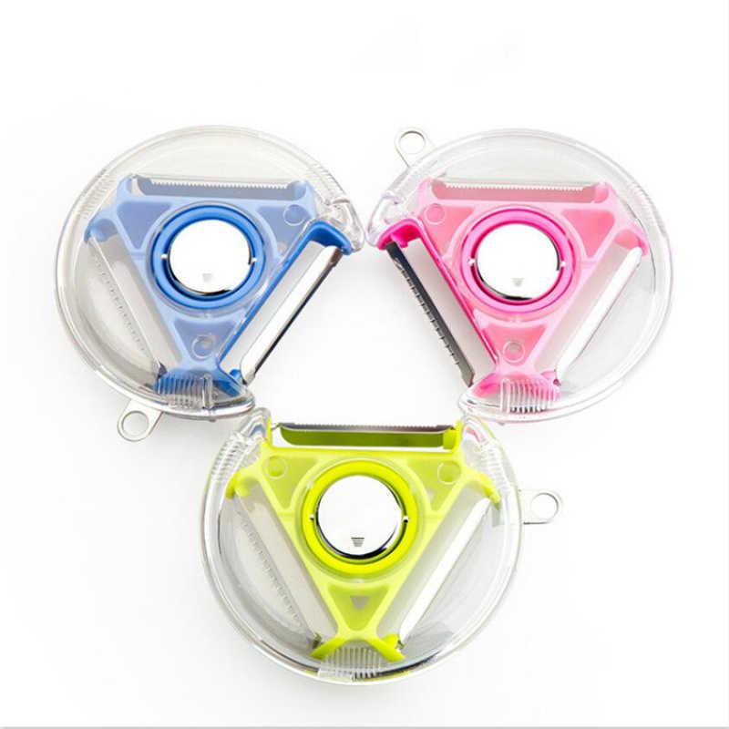 Kitchen Tool Multi-functional Peeler Stainless Steel Fruit and Vegetable Grater Three-in-one Domestic Peeling Knife