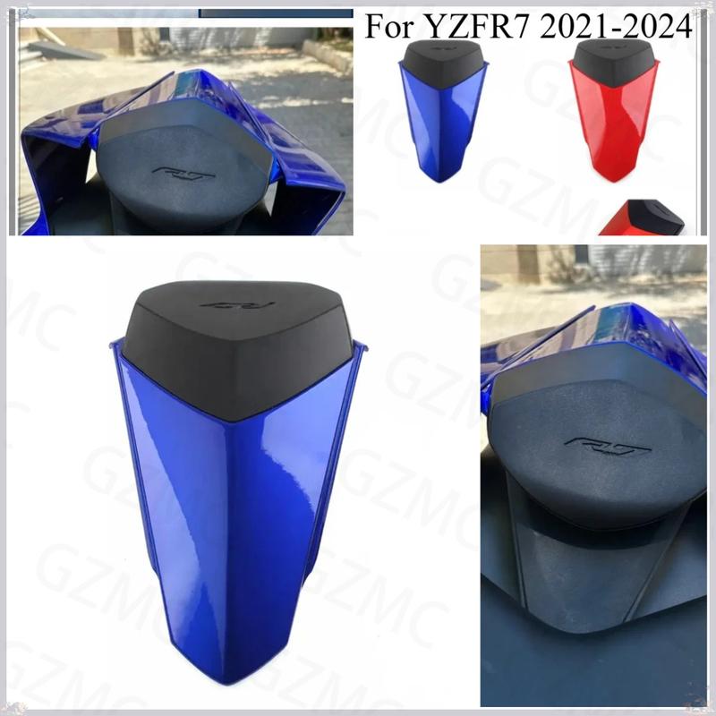 Motorcycle YZF R7 2024 Rear Seat Tail Accessories Cover For Yamaha YZFR7 Rear Seat Cover Cowl Rear Fairing Blue