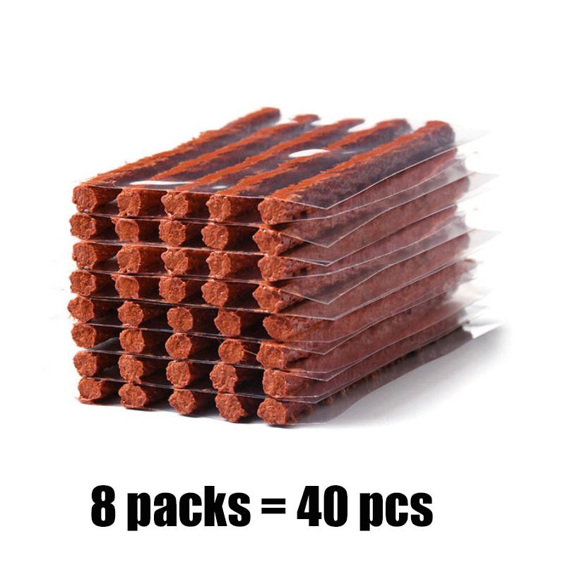 Tire Repair Plugs Car Motorcycle Bicycle Truck Tubeless Tire Puncture Repair Strip Seal Tools Vacuum Tyre Repair Rubber Strips