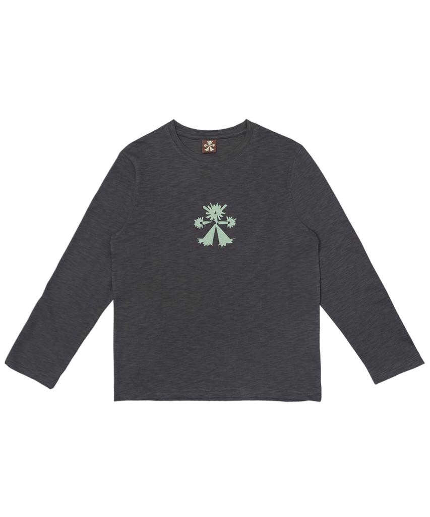 TOWTOW ARCHIVE Root Symbol T-Shirt Charcoal