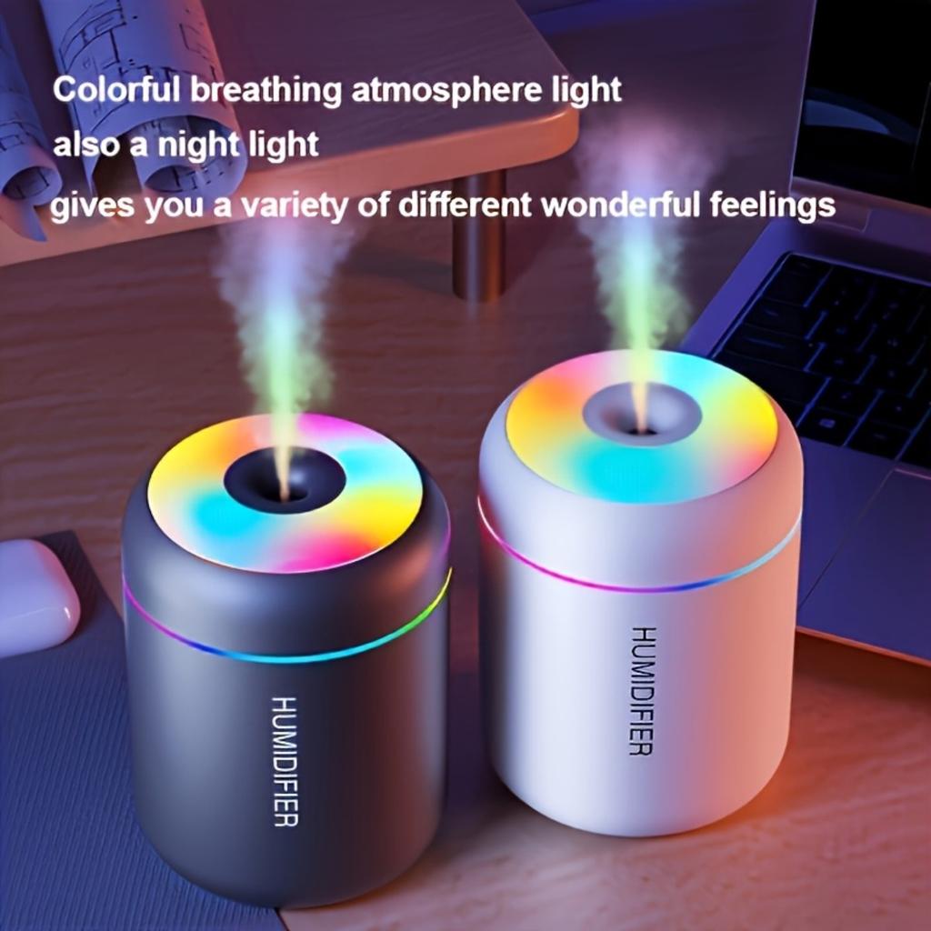 1 Piece Essential Oil Aromatherapy Mist Diffuser and Humidifier with Color Changing Night Light, Cool Mist Function and Botanical Health Boost