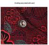 Embroidered Grandma-Style Jacket: Woolen Tang Suit Coat for Middle-Aged Women