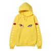 Unisex Naruto Sharingan Rinnegan Eyes Fleece Hoodie, Akatsuki Anime Graphic Pullover Long Sleeve Sweatshirt