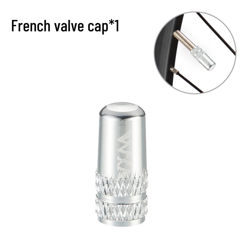 Aluminiowy stop Kapsel przeciwpyłowy na wentyl rowerowy i adapter konwertujący Presta na Schrader