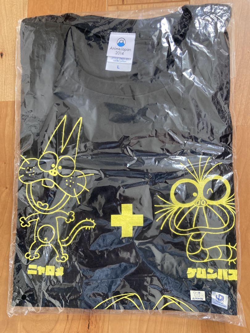 

[Б/У] Футболка лимитированного выпуска Anime Japan 2014 Няроме + Кемунпасу = Нямпасу