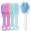 Soft Silicone Facial Cleansing Brush 2 in 1 Silicone Face Mask Brush & Face Scrubber For Exfoliating Massaging Remove Blackhead
