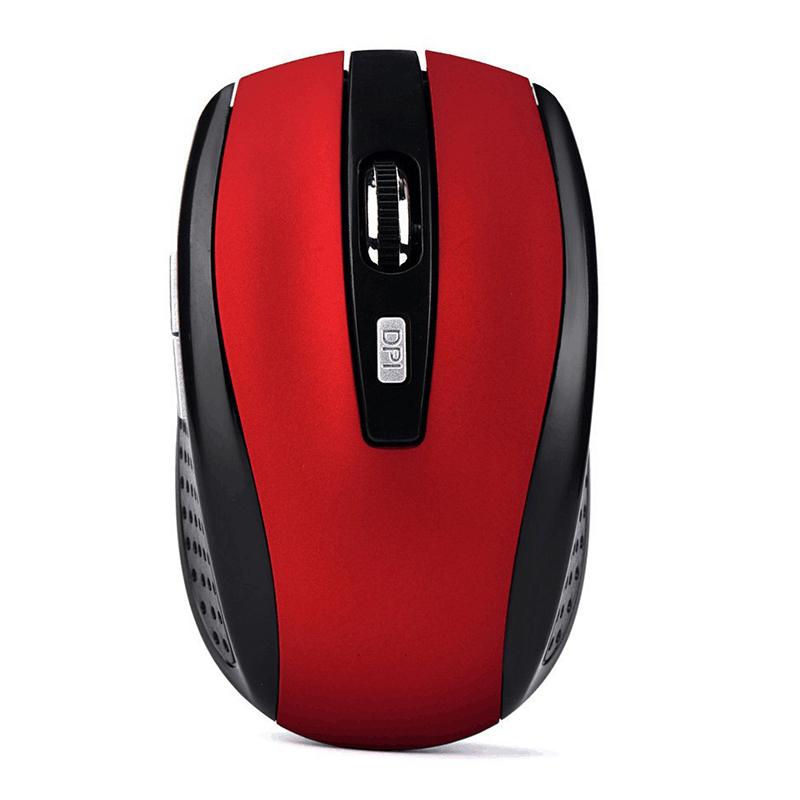 2.4G Usb Red Optical Wireless Mouse 6D For Computer Laptop Gaming Mice Ergonomically-Designed Wireless Mouse