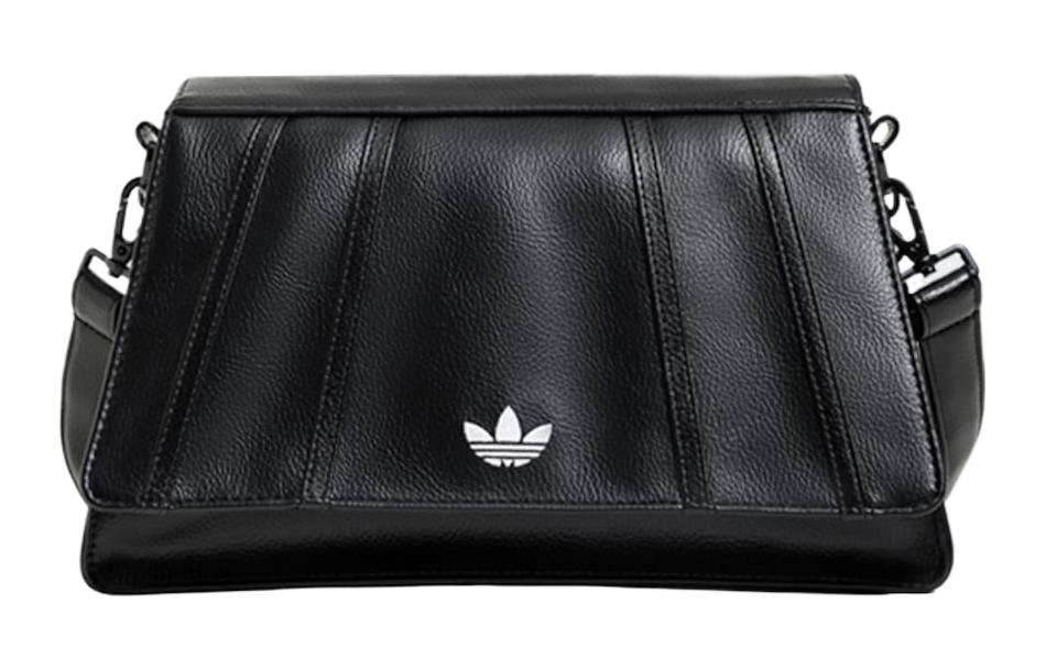 Adidas Originals Наплечная сумка с полиуретановым покрытием Обычная Женская Черная IX7698
