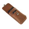 Genuine Leather Men's Bag, Retro Crazy Horse Leather Phone Bag, Vertical Cigarette Bag, Top Layer Cowhide Pants, Waist Small Hanging Bag