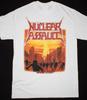Nuclear Assault Band Game Over T-shirt White Unisex Tee All Sizes S-5Xl TA5648 Unisex T-Shirt