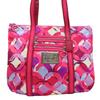 Used Tote Bag Poppy 14747 Op Art Kaleidoscope Pink Pink Cute