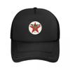 Texaco Distressed Sign Mesh Baseball Caps Snapback Fashion Baseball Hats Breathable Casual Casquette Outdoor Unisex