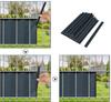 Clips For Mounting Fence Tape 450 G/M2 20 Pieces Graphite