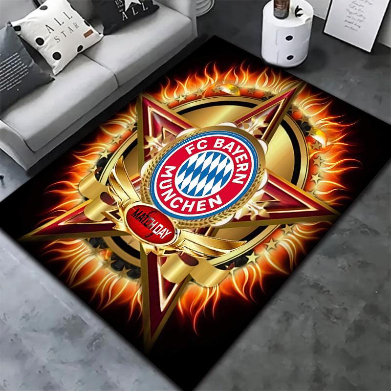 FC Bayern Munchen Carpet Rug for Living Room Bedroom Home Sofa Decoration,Kids play Non-slip Floor Mat