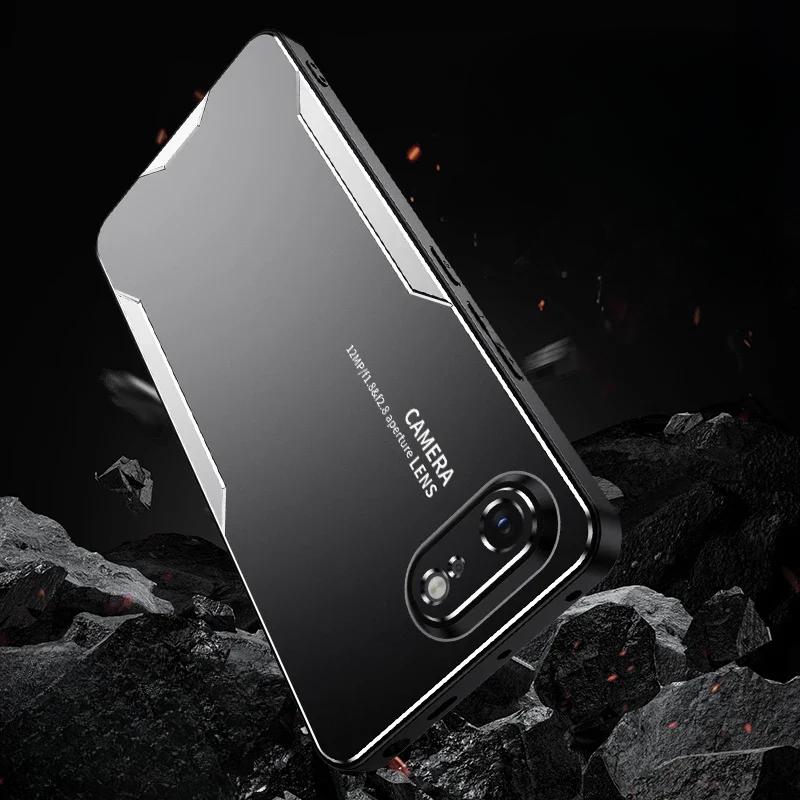 Metal Matte Hard Phone Case for POCO F7 Ultra Camera Lens Protection Soft Silcione Bumper Shockproof Cover for POCO F7 Pro