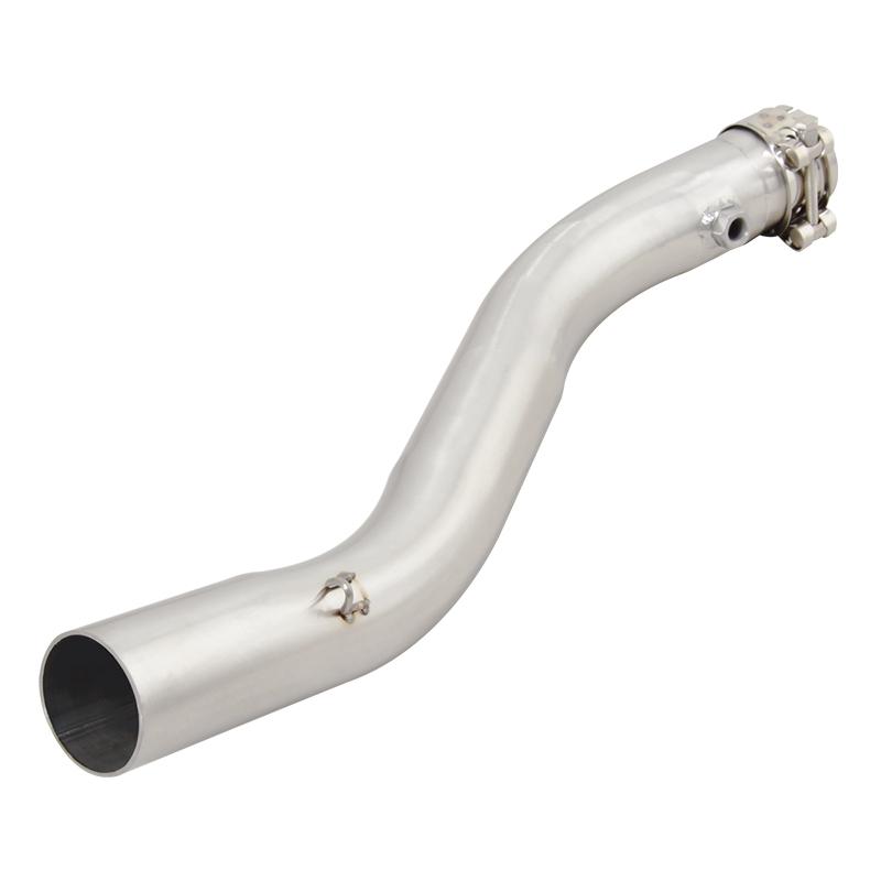 For Honda CBR600F4i 2001-2007 Slip On Motorcycle Exhaust System Mid Link Pipe Stainless Steel Connect 51mm Tip