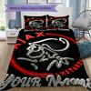 Biancheria da letto AJAX con nome personalizzato, set copripiumino federe, regalo di compleanno per la casa(1 * copripiumino + 2 * federa, senza nucleo)_xia