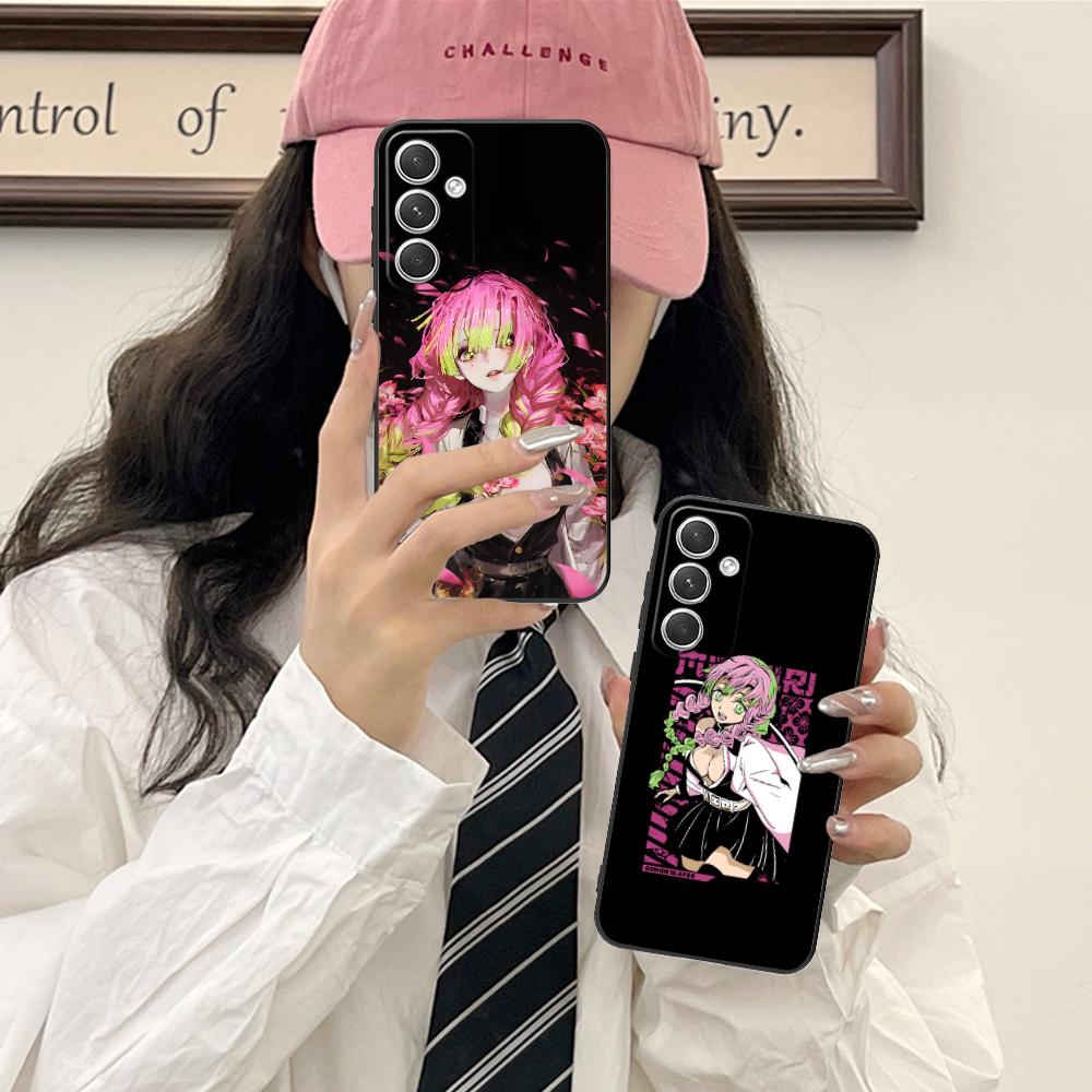 Demon Slayer Mitsuri Phone Case for Samsung Galaxy S25 S24 S23 S22 S21 S20 Note20 Plus FE Ultra Colour Protective Pretty Luxury