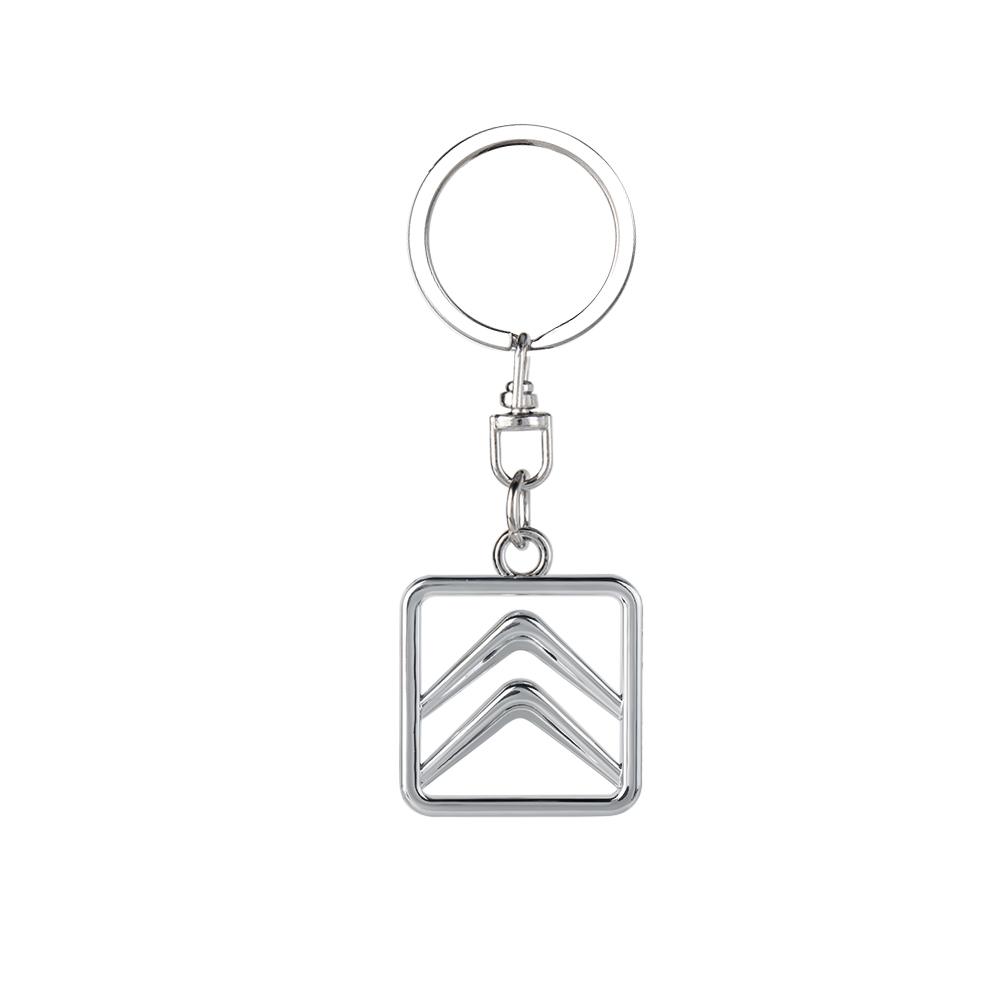 

Metal Car Logo Keychain Key Holder For Citroen C1 C2 C4 Grand Picasso C4L C5 VTS C-ELYSEE Berlingo C3 Aircross Keyring Pendant