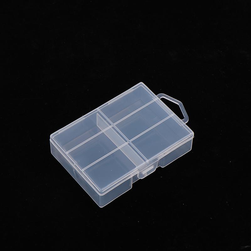 Battery Storage Holder Plastic Transparent Container For Maximum 24 X Aa Aaa Batteries Organizer Box Case