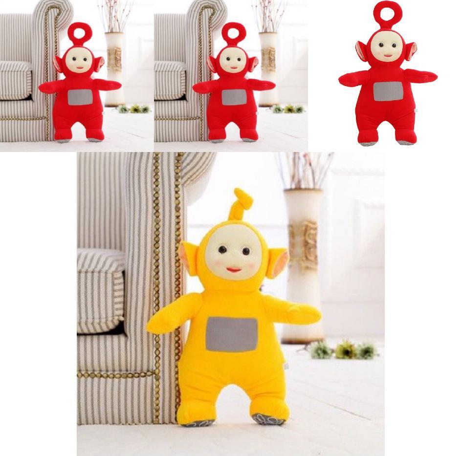 Boneca de Pelúcia Grande dos Teletubbies Brinquedo de Pelúcia de Pé Perfeito Para Presentes de Educação Infantil
