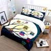 Colorful owls on branches. Bedding sets Duvet cover sets Duvet covers Pillowcases(1*Duvet Cover 2*Pillowcases without duvet insert)
